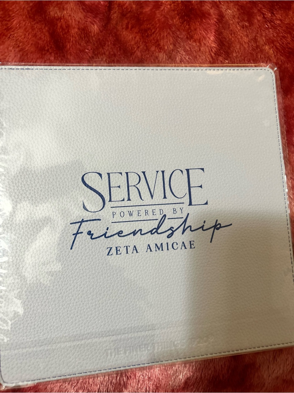 SERVICE Powered by Friendship Zeta Amicae White Cover